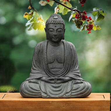 Design Toscano Meditative Buddha of the Grand Temple Garden Statue